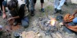 Fabrication d'objets en bronze au Domaine des Druides (LA GENETE)