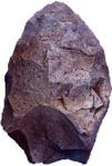 biface - Paléolithique inférieur (Uchizy - h. 14 cm)