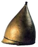 casque en bronze - deuxième âge du Fer (Montbellet)