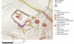 Plan obtenu par interprétation de données Lidar sur un site antique de Vers