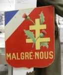 Emblème des "Malgré-nous" orné de la Croix de Lorraine après la guerre de 1939-45